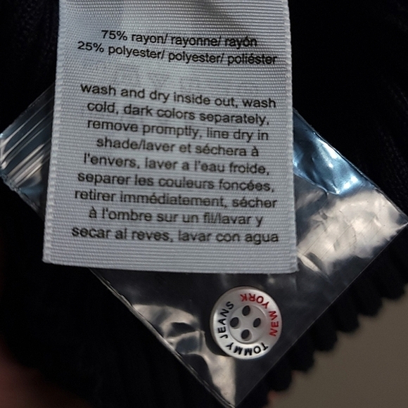 Tommy Hilfiger NWT Blue & Green Preppy Long Sleeve Button-Up Cardigan Sweater LG - Picture 11 of 11